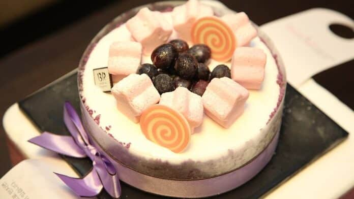 Gâteau glacé (illustration)
